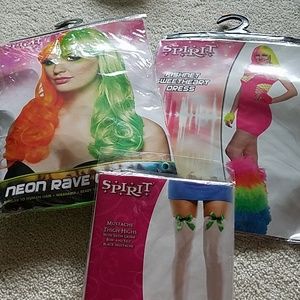 Three-piece Halloween costume never worn